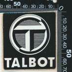 Sticker: Talbot (3), Ophalen of Verzenden, Zo goed als nieuw, Auto of Motor