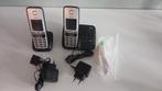 Gigaset Telefoons met Kabels - Kantoor/Thuis, Ophalen of Verzenden, Zo goed als nieuw, 2 handsets