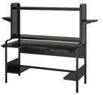 IKEA Fredde gamebureau zwart, Ophalen, Zo goed als nieuw, Bureau