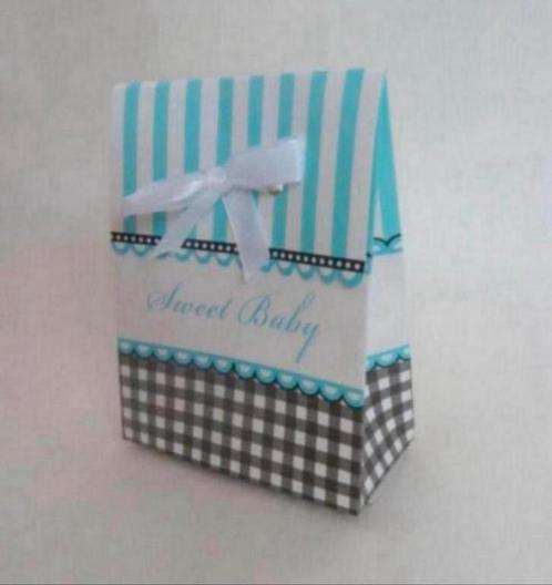 Cadeaudoosje Sweet Baby blauw | geboorte bedankje jongen, Hobby en Vrije tijd, Feestartikelen, Nieuw, Geboorte of Huwelijk, Ophalen of Verzenden