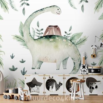 Dinosaurus behang kinderkamer | vlies-vinyl | Muurdeco4kids beschikbaar voor biedingen