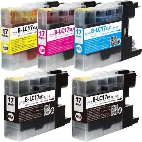 B-LC17 inkt cartridgepack 5 pack 4 kleuren NIEUW, Computers en Software, Printerbenodigdheden, Nieuw, Cartridge, Ophalen of Verzenden