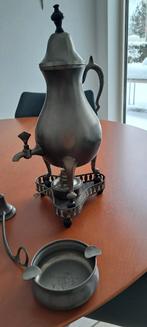 Diverse soorten tin o.a. 6 espressokopjes, Antiek en Kunst, Ophalen