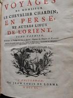 Perzië,Chardin, 3dln 1711, 79 gravures, Ophalen of Verzenden