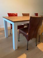 Tafel in zeer goede staat, Huis en Inrichting, Tafels | Eettafels, Ophalen, Kunststof, 50 tot 100 cm, Zo goed als nieuw