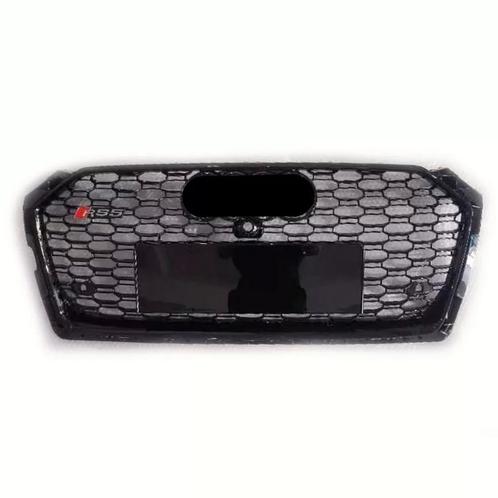 Grille Audi RS5 look all black A5 S5 2017-2020, Auto-onderdelen, Carrosserie en Plaatwerk, Bumper, Audi, Voor, Nieuw, Ophalen of Verzenden