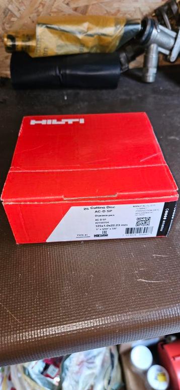 Hilti Flex Schijven - 25 stuks Nieuw in Doos beschikbaar voor biedingen