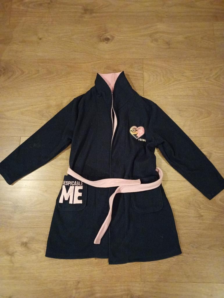 Mooie donkerblauwe badjas mt 128 Minions, Kinderen en Baby's, Kinderkleding | Kinder-zwemkleding, Meisje, Zo goed als nieuw, Badponcho