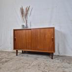 Sven Ellekaer vintage Deens TV kastje, platenspeler kastje, Ophalen, 100 tot 150 cm, Tv meubel, sideboard, halkastje, lp kastje, lp meubel