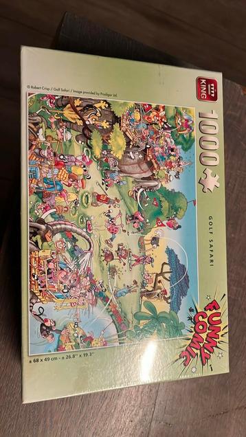 King - golf safari puzzel 1000 stukjes beschikbaar voor biedingen