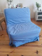 Slaapfauteuil Ikea, Huis en Inrichting, Slaapkamer | Slaapbanken, Ophalen, Gebruikt, Eenpersoons, Blauw