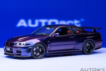 Nissan Skyline R34 GTR Z-Tune  Midnight Purple 1:18 beschikbaar voor biedingen