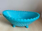 Schaaltje blauw opaline, Antiek en Kunst, Antiek | Glas en Kristal, Ophalen of Verzenden