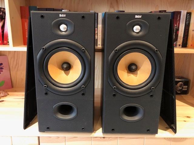 B&W bowers & wilkins dm602 s2 speakers, Audio, Tv en Foto, Luidsprekers, Zo goed als nieuw, Front, Rear of Stereo speakers, 120 watt of meer