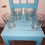Chocomel glazen nieuw model 4 stuks, Huis en Inrichting, Ophalen, Glas of Glazen, Nieuw, Glas