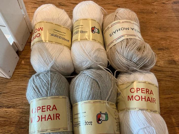 Opera Mohair en Degrade Wol, Hobby en Vrije tijd, Breien en Haken, Nieuw, Breien of Haken, Wol of Garen, Ophalen of Verzenden