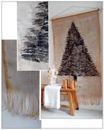 Kerst wandkleed jute kerstboom alternatief. 98x178 NIEUW, Ophalen of Verzenden, Nieuw