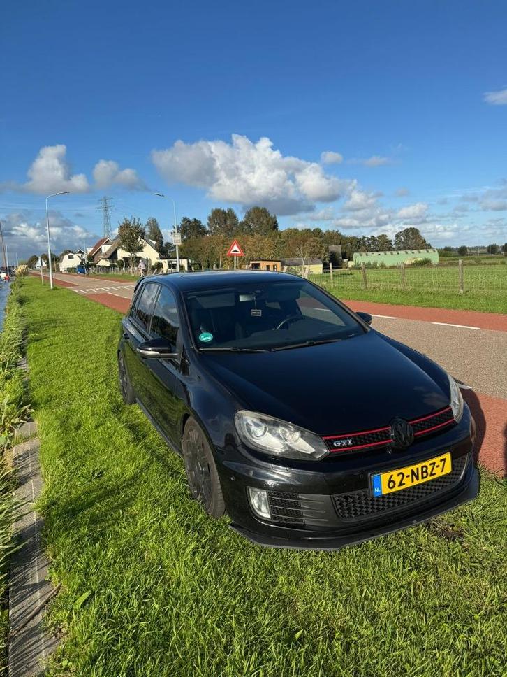 Volkswagen Golf 2.0  2010 Zwart, Auto's, Volkswagen, Particulier, Golf, ABS, Achteruitrijcamera, Airbags, Airconditioning, Android Auto