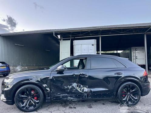 Audi Q8 50 TDI Quattro 297pk aut + f1 S-line comp - pano - h, Auto diversen, Schadeauto's, Audi, Automaat, Hybride Elektrisch/Diesel