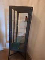 Te koop vitrinekast, Huis en Inrichting, Kasten | Vitrinekasten, Ophalen, 100 tot 150 cm, 50 tot 100 cm, Zo goed als nieuw