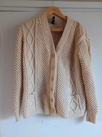 wollen vest crème wit kabel zakken, Kleding | Dames, Truien en Vesten, Ophalen of Verzenden, Zo goed als nieuw, Wit