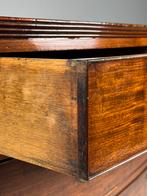 Engelse bowfront commode mahonie, Ophalen, Zo goed als nieuw, 25 tot 50 cm, Minder dan 100 cm