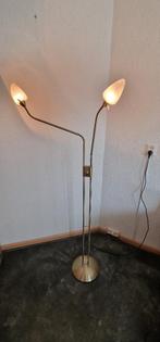 Vloerlamp (Jan de Bouvrie), Huis en Inrichting, Lampen | Vloerlampen, Ophalen of Verzenden, Zo goed als nieuw, Glas