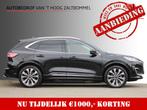 Ford Kuga 2.5 PHEV Vignale LEDER MEMORY B&O CAMERA ACC 20'', Gebruikt, 4 cilinders, Zwart, Leder
