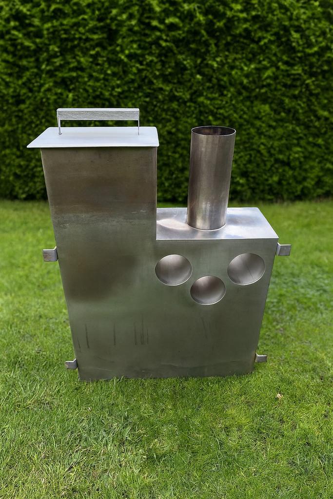 RVS interne hottub kachel  houtgestookt, snel warm, duurzaam, Tuin en Terras, Bubbelbaden en Hottubs, Gebruikt, Ophalen