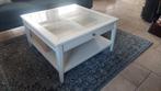 Tafel wit woonkamertafel, Ophalen, Gebruikt, 50 tot 100 cm, Vierkant