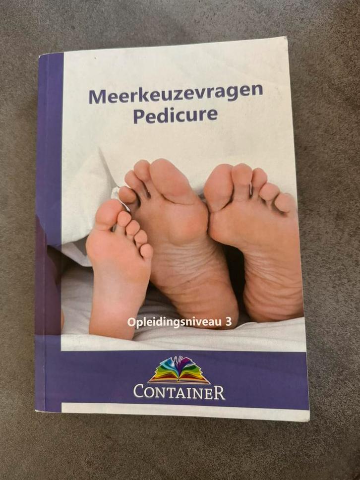 Meerkeuzevragen pedicure, Boeken, Studieboeken en Cursussen, Gelezen, MBO, Alpha, Ophalen of Verzenden