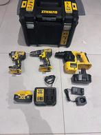 Dewalt Accu Set, Ophalen of Verzenden, Gebruikt, Minder dan 400 watt, Boor- en Schroefmachine