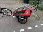 HAMAX Fietskar Iexplorer Red, Fietsen en Brommers, Fietsaccessoires | Aanhangers en Karren, Ophalen, Gebruikt, 20 tot 40 kg, Kinderkar