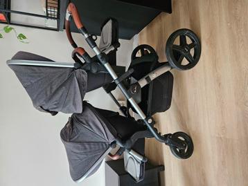 Geweldige Silver cross duo wave Tweeling/duo buggy beschikbaar voor biedingen