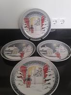 4 Villeroy en boch grote kerst wand/borden, Antiek en Kunst, Antiek | Porselein, Verzenden