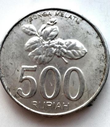 Indonesische / Indonesië 500 Rupiah Munt 2003 (nr.17) beschikbaar voor biedingen