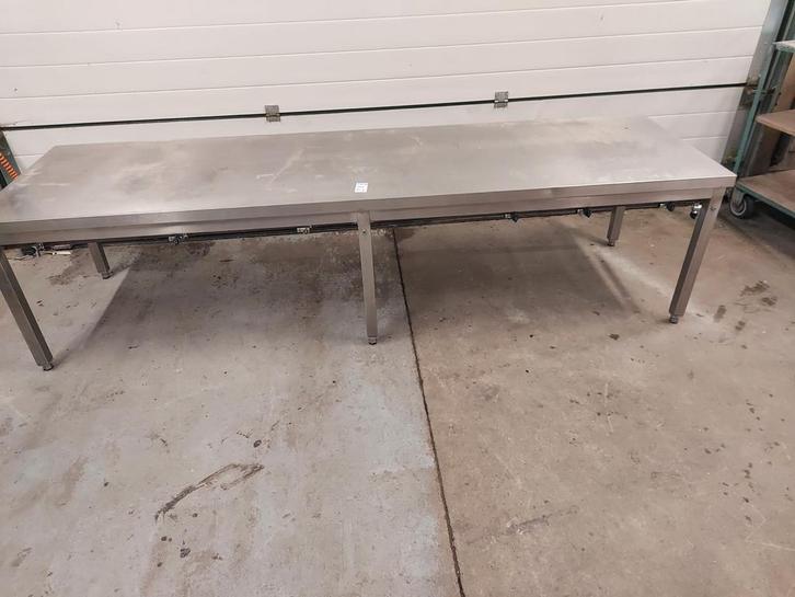 RVS laag Werktafel onderstel voor wok gasfornuis frituur gri, Doe-het-zelf en Verbouw, Werkbanken, Gebruikt, Ophalen of Verzenden