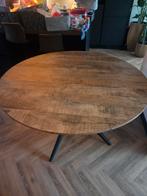 Country livestyl Tafel - Ronde Eettafel 130cm, Ophalen of Verzenden