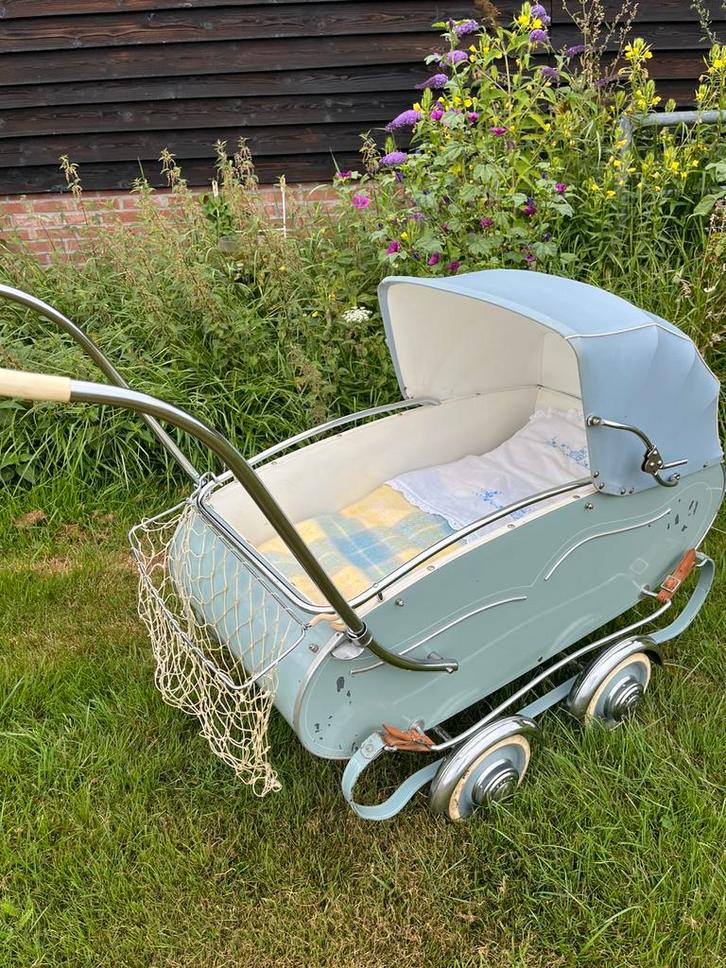 Jaren 50 kinderwagen van Werven, Antiek en Kunst, Curiosa en Brocante, Ophalen