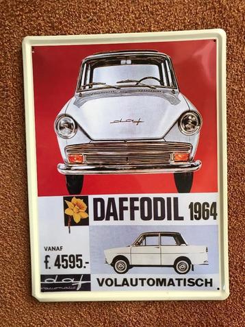 Reclamebord  DAF Daffodil (reproductie)