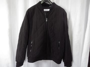 zwarte quilted bomber jacket mt M Calvin Klein beschikbaar voor biedingen