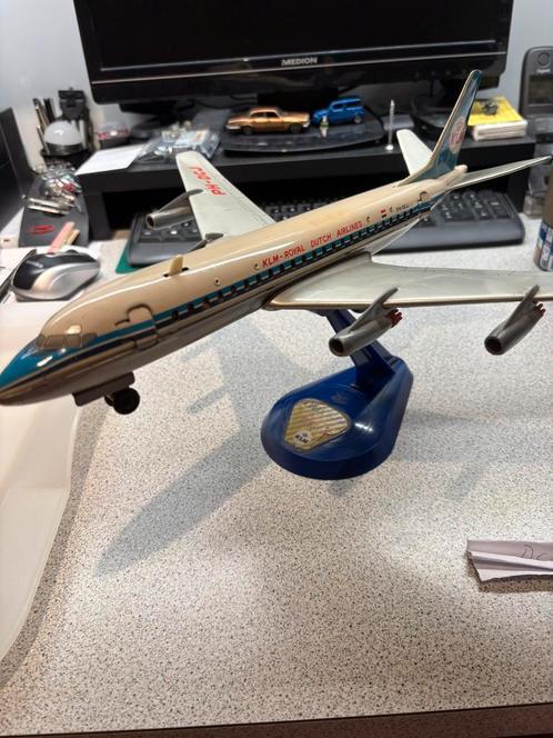 KLM DC-8, Hobby en Vrije tijd, Modelbouw | Vliegtuigen en Helikopters, Zo goed als nieuw, Groter dan 1:72, Overige merken, Ophalen of Verzenden