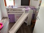 Half hoogslaper 116cm hoog met glijbaan, Ophalen, Gebruikt, Halfhoogslaper