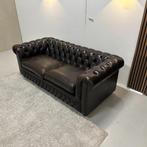 Gratis bezorging - Chesterfield Bank - Lage rug, Stof, 150 tot 200 cm, Tweepersoons, 75 tot 100 cm