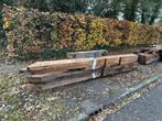 Eiken balken - diverse afmetingen, Doe-het-zelf en Verbouw, Ophalen, Gebruikt, Eiken, Balk