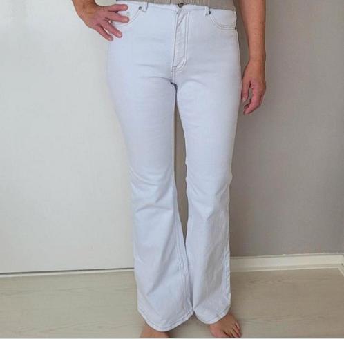 Erg mooie flared jeans met stretch/rek Flair, Kleding | Dames, Broeken en Pantalons, Zo goed als nieuw, Maat 38/40 (M), Wit, Lang