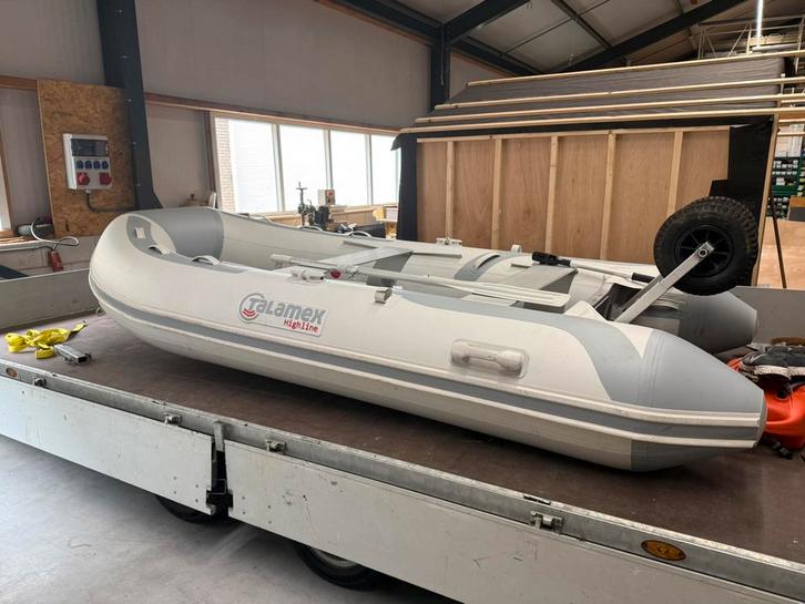 Super nette Talamex kwalitiets ribboot, Watersport en Boten, Rubberboten, Zo goed als nieuw, Overige merken, Aluminium, Minder dan 70 pk