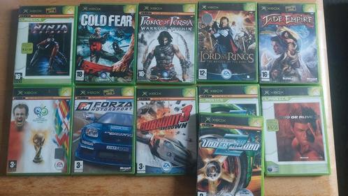 Xbox Games Collectie - 10 Titels - Geen Disk!!! Lege Hoezen, Spelcomputers en Games, Games | Xbox Original, Gebruikt, Avontuur en Actie