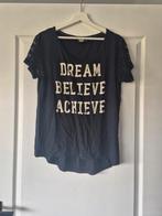 Catwalk Junkie zwart t-shirt witte letters - Maat L, Kleding | Dames, T-shirts, Zwart, Maat 42/44 (L), Ophalen of Verzenden, Catwalk Junkie