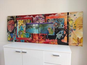 tweeluik , schilderij beschikbaar voor biedingen